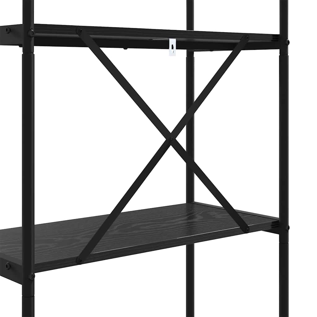 Raft pentru cărți Stejar negru 60 x 30 x 109 cm Lemn compozit