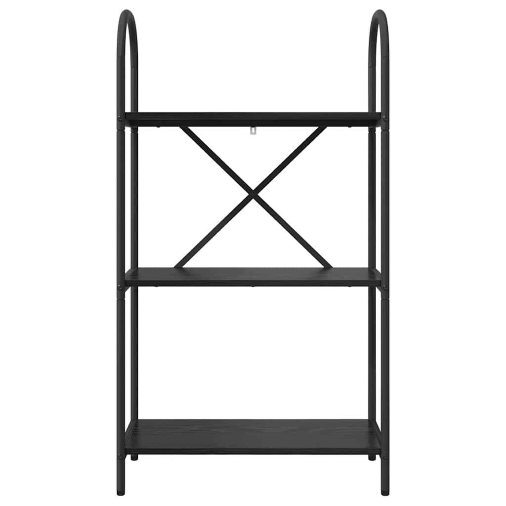 Raft pentru cărți Stejar negru 60 x 30 x 109 cm Lemn compozit