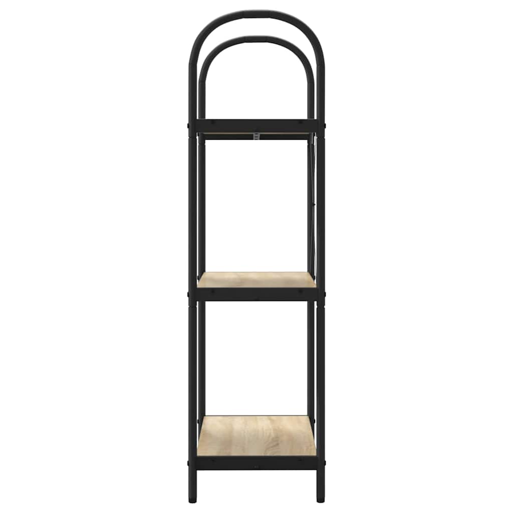 Raft pentru cărți Stejar sonoma 60 x 30 x 109 cm Lemn compozit