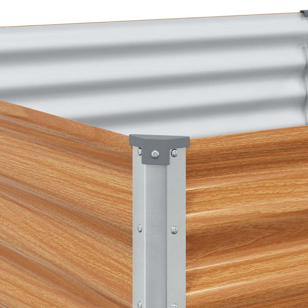 Strat înălțat de grădină 290 x 100 x 36 cm Oțel Galvanizat