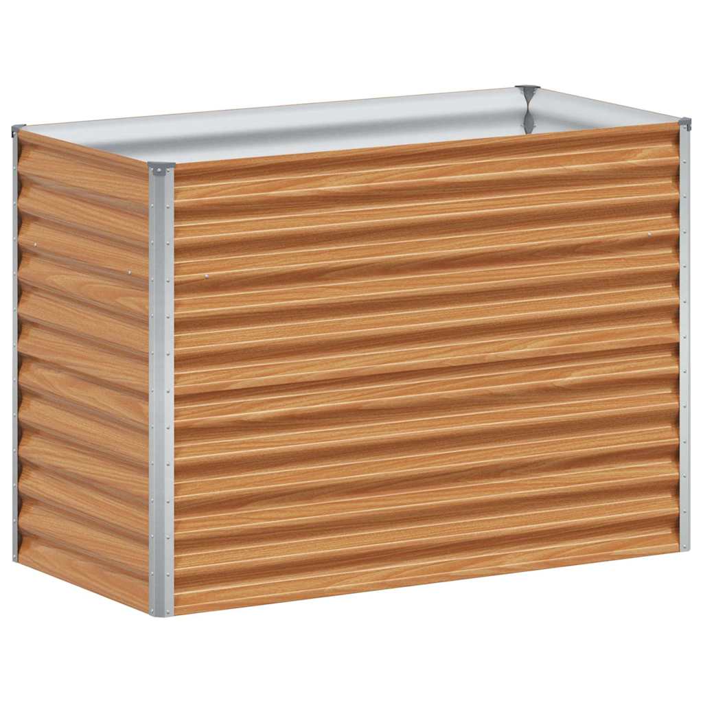 Strat înălțat de grădină 98 x 50 x 68 cm Oțel Galvanizat