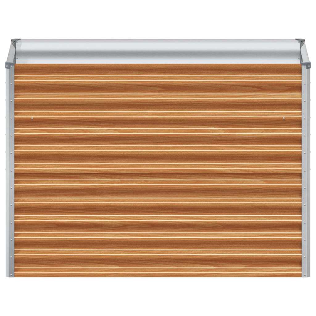 Strat înălțat de grădină 98 x 50 x 68 cm Oțel Galvanizat