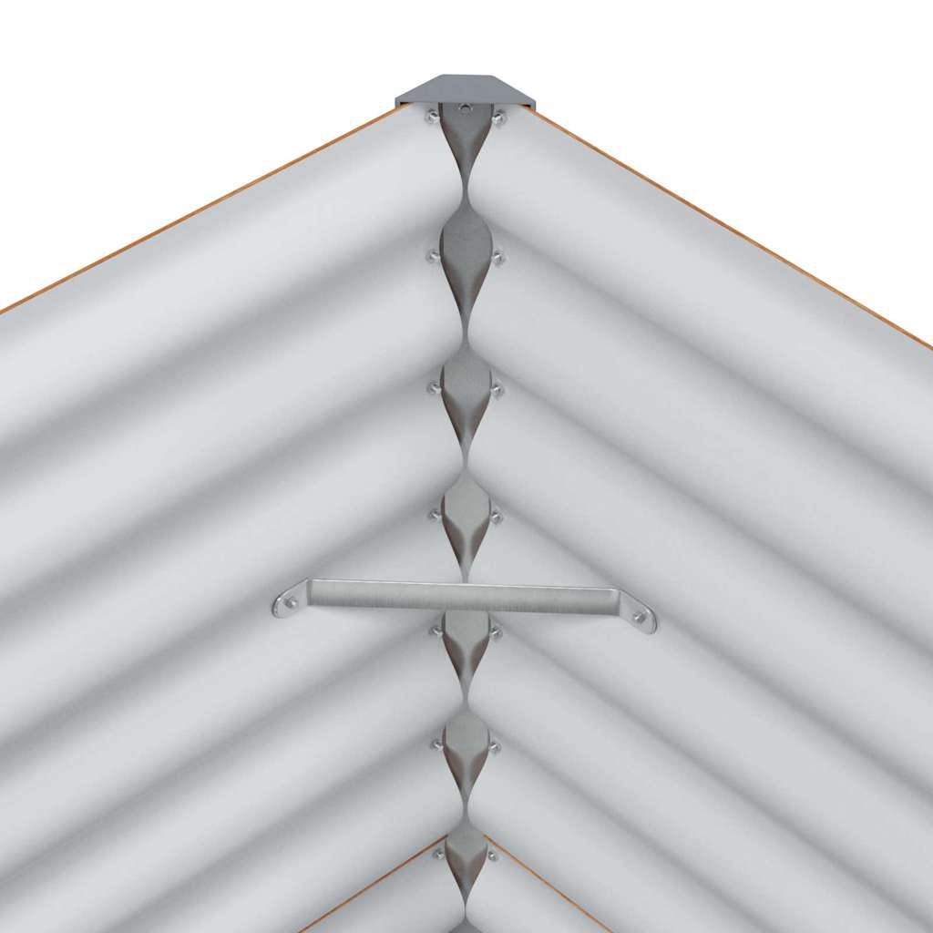 Strat înălțat de grădină 290 x 50 x 68 cm Oțel Galvanizat