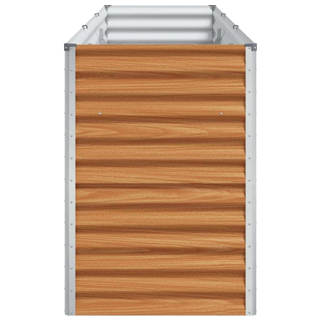 Strat înălțat de grădină 290 x 50 x 68 cm Oțel Galvanizat