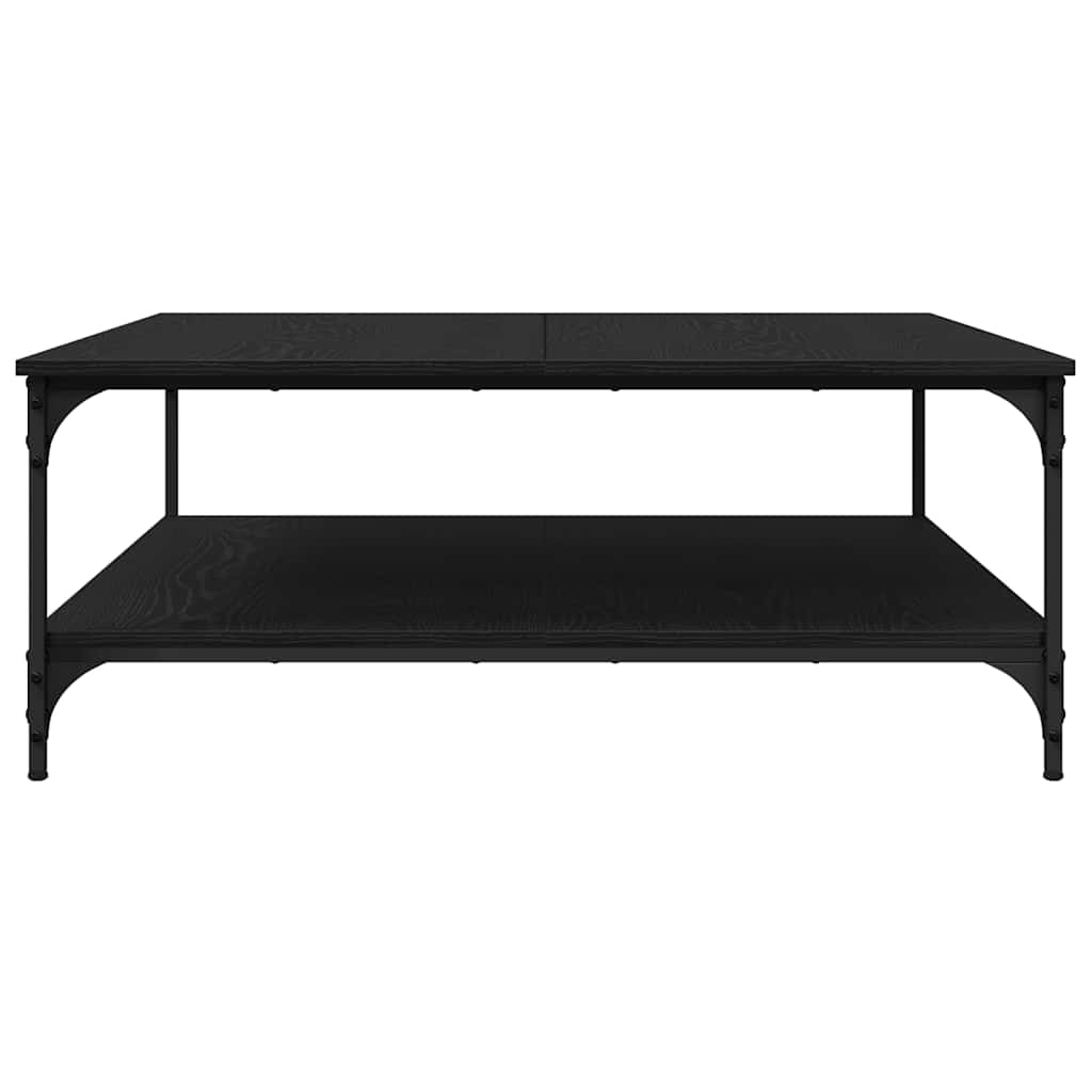 Masă de cafea Stejar negru 100 x 100 x 40 cm Lemn compozit