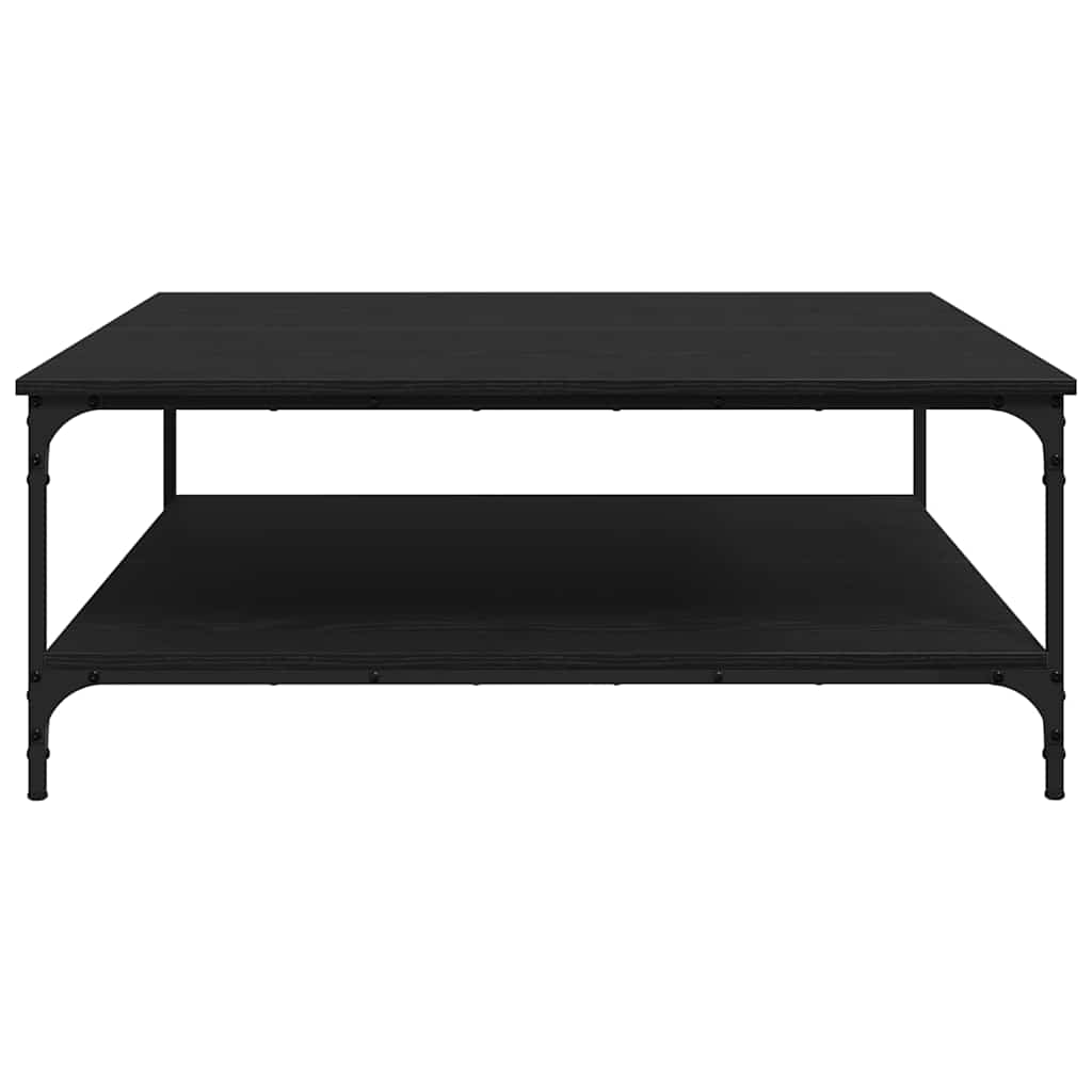 Masă de cafea Stejar negru 100 x 100 x 40 cm Lemn compozit