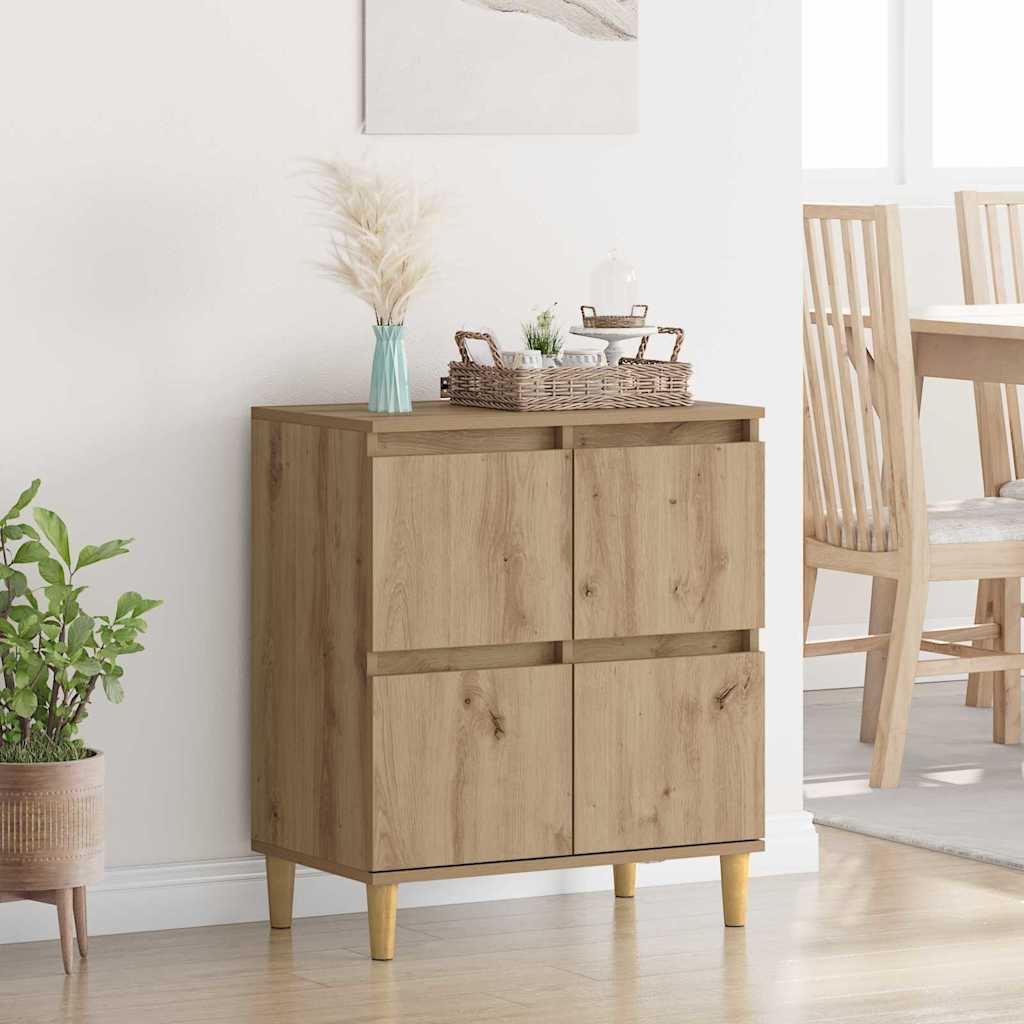 Bufet Stejar Artizanal 60 x 35 x 70 cm Lemn compozit