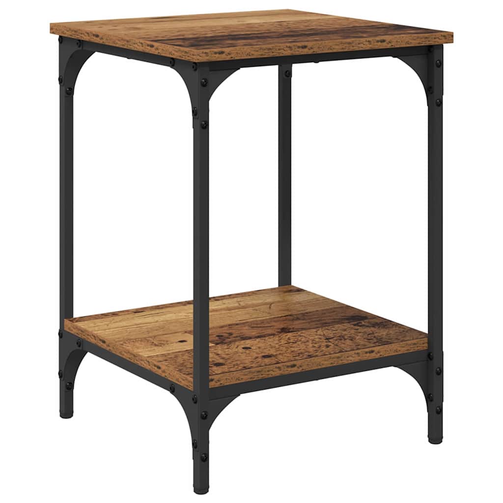 Masă de cafea Lemn Vechi 40 x 40 x 55 cm Lemn compozit