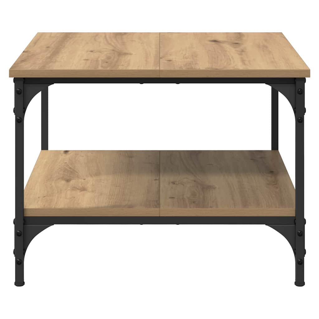 Masă de cafea Stejar Artizanal 55 x 55 x 40 cm Lemn compozit