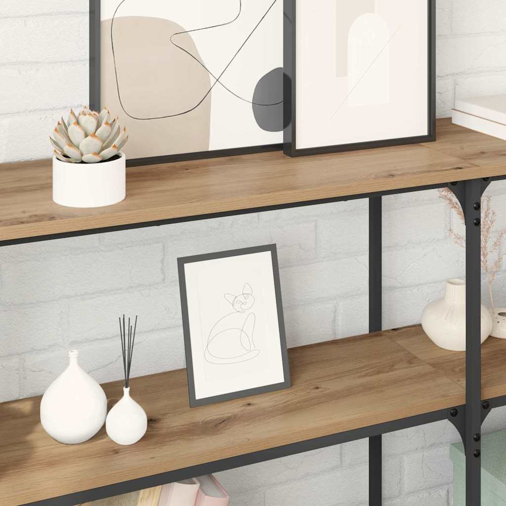 Masă de consolă Stejar Artizanal 150 x 29 x 75 cm