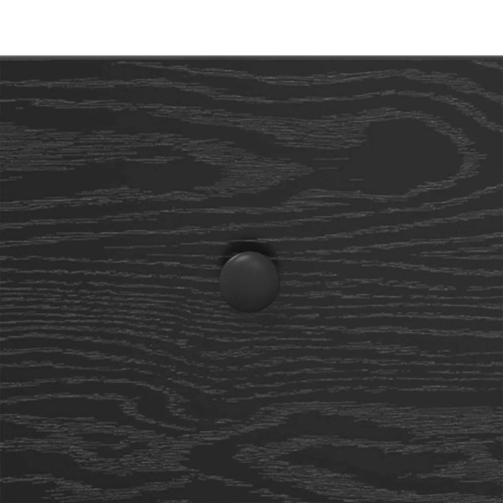 Masă de consolă Stejar Negru 75 x 34,5 x 75 cm Lemn compozit