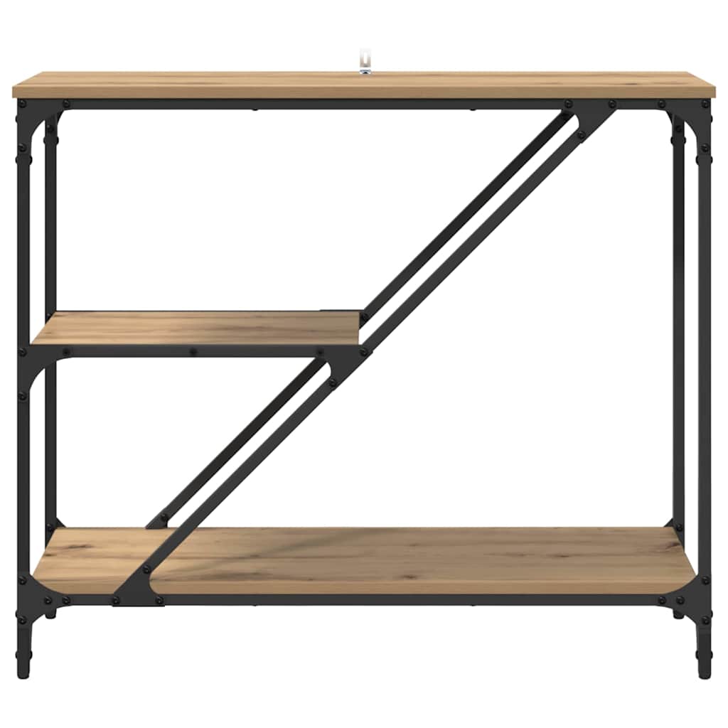Masă de consolă Stejar Artizanal 88,5 x 30 x 75 cm