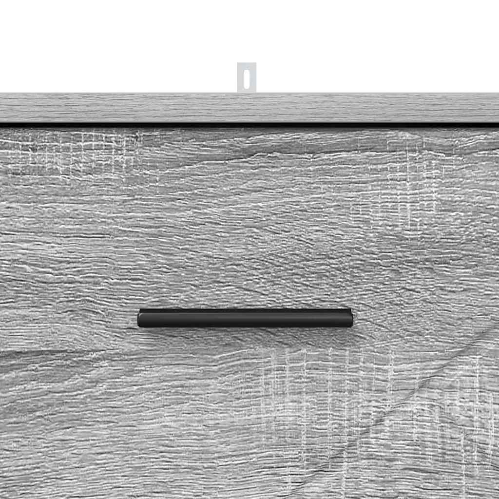 Dulap de noapte sonoma gri 38 x 38 x 66 cm Lemn compozit