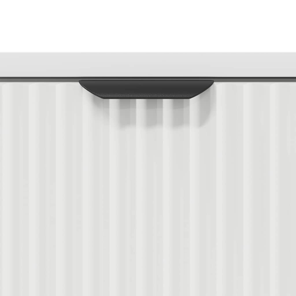 Noptieră cu sertar Alb 63.5 x 36 x 61 cm Lemn compozit