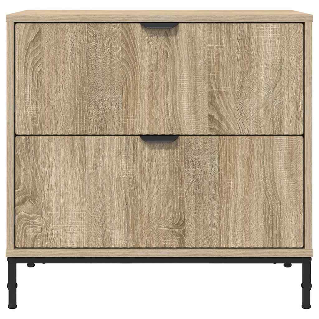 Noptieră Stejar sonoma 63.5 x 36 x 61 cm Lemn compozit
