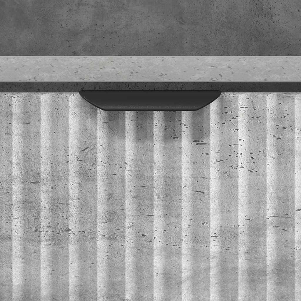 Mese de noptieră 2 pcs Gri beton 49 x 36 x 61 cm Lemn compozit