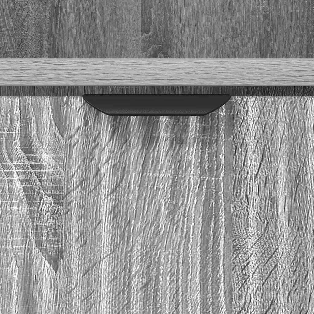 Mese de noptieră 2 pcs sonoma gri 49 x 36 x 61 cm Lemn compozit