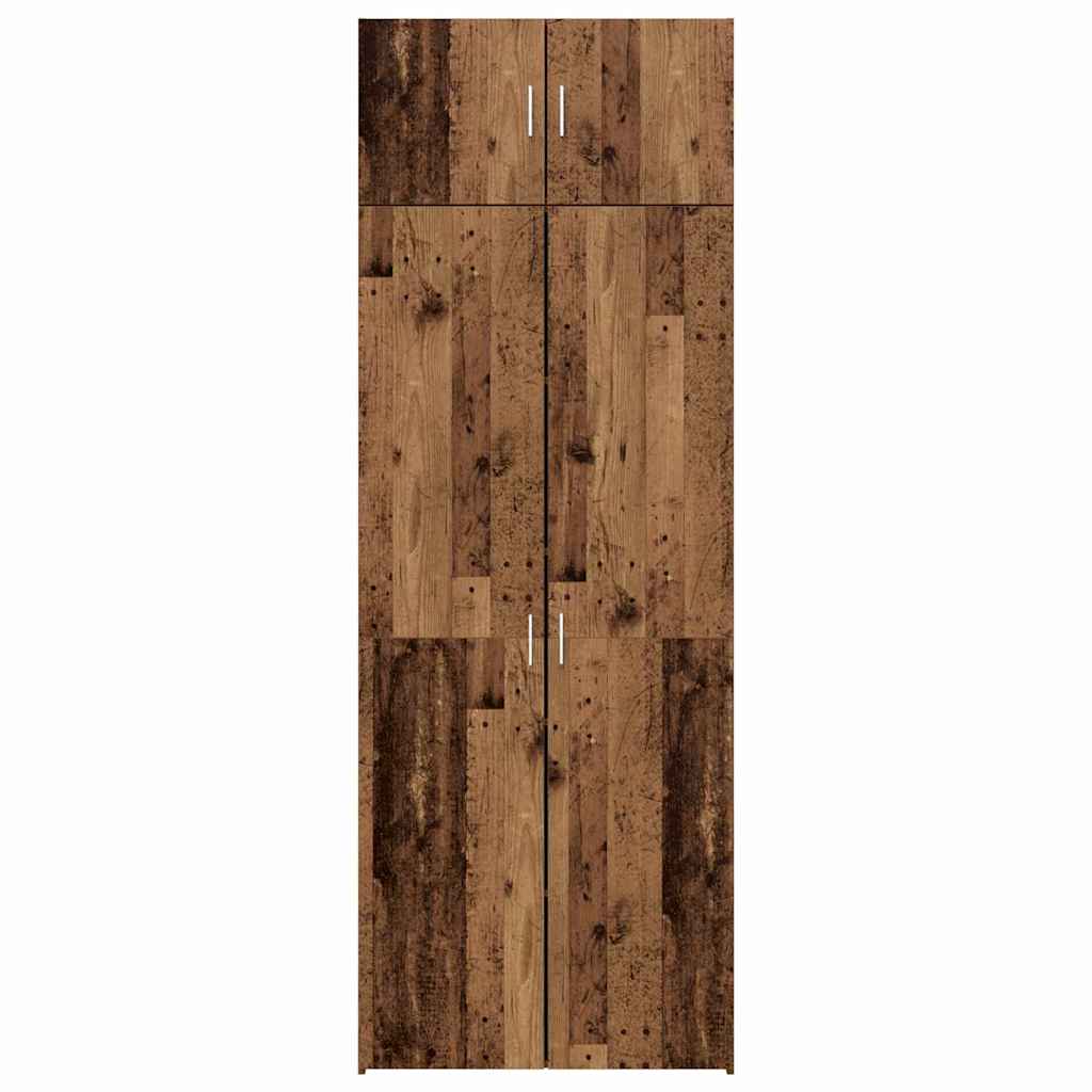 Dulap de depozitare 3 pcs Lemn vechi