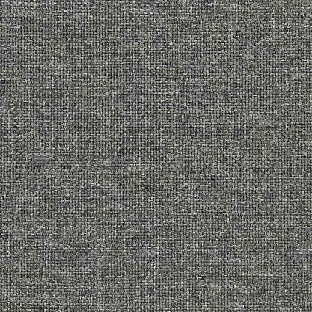 Tăblie tapițată Alb și gri deschis 140 cm Lemn de pin masiv