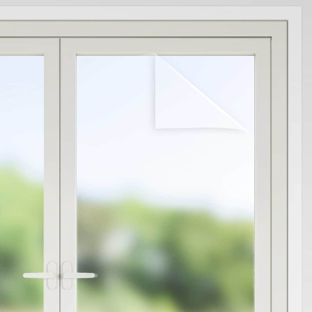 Folie pentru Fereastră Statică Gri Fros 90 x 2000 cm PVC