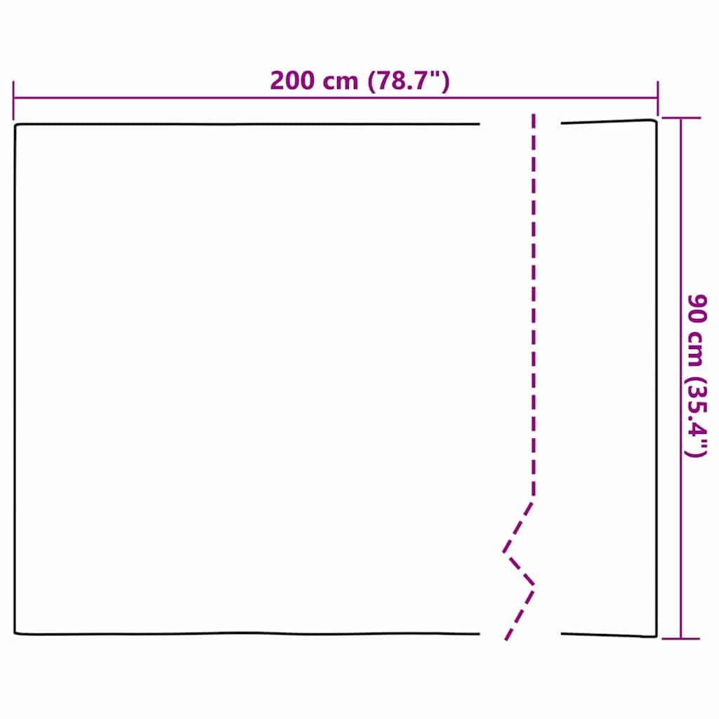 Folie de oglindă autoadezivă 90 x 200 cm 2 pcs Argintiu PET