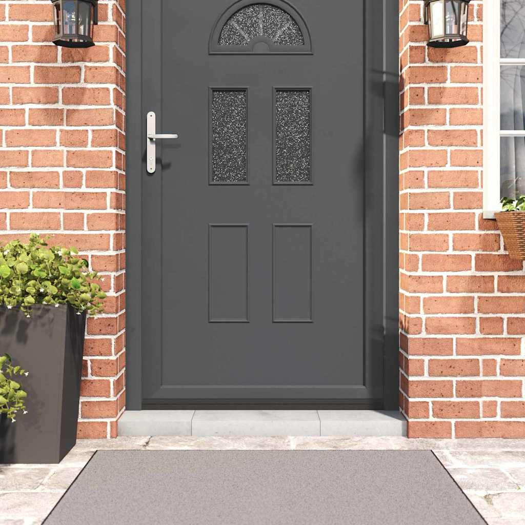 Dopuri pentru uși autoadezive 12 pcs Negru 100 cm