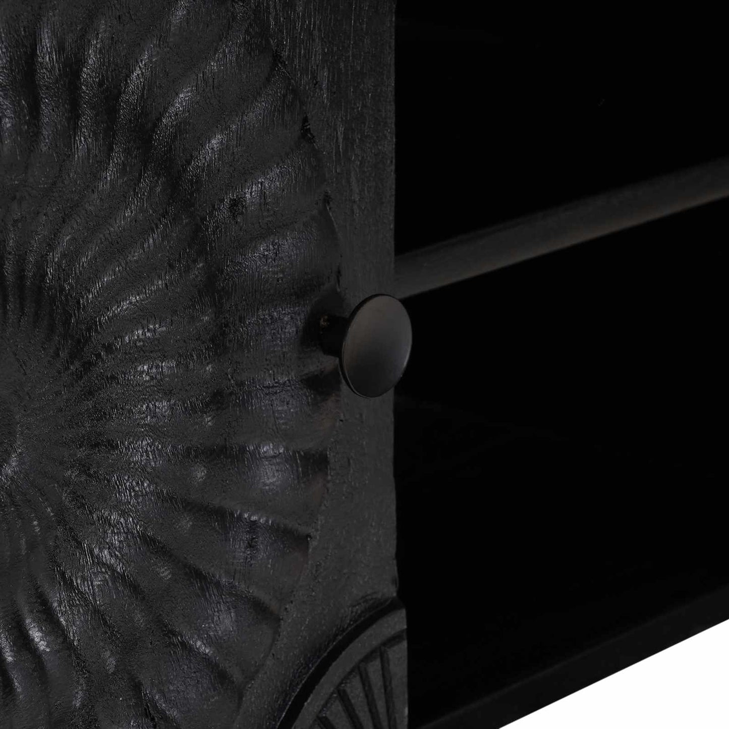 Cabinet TV cu raft cu depozitare cu ușă Negru 105 x 30 x 35 cm