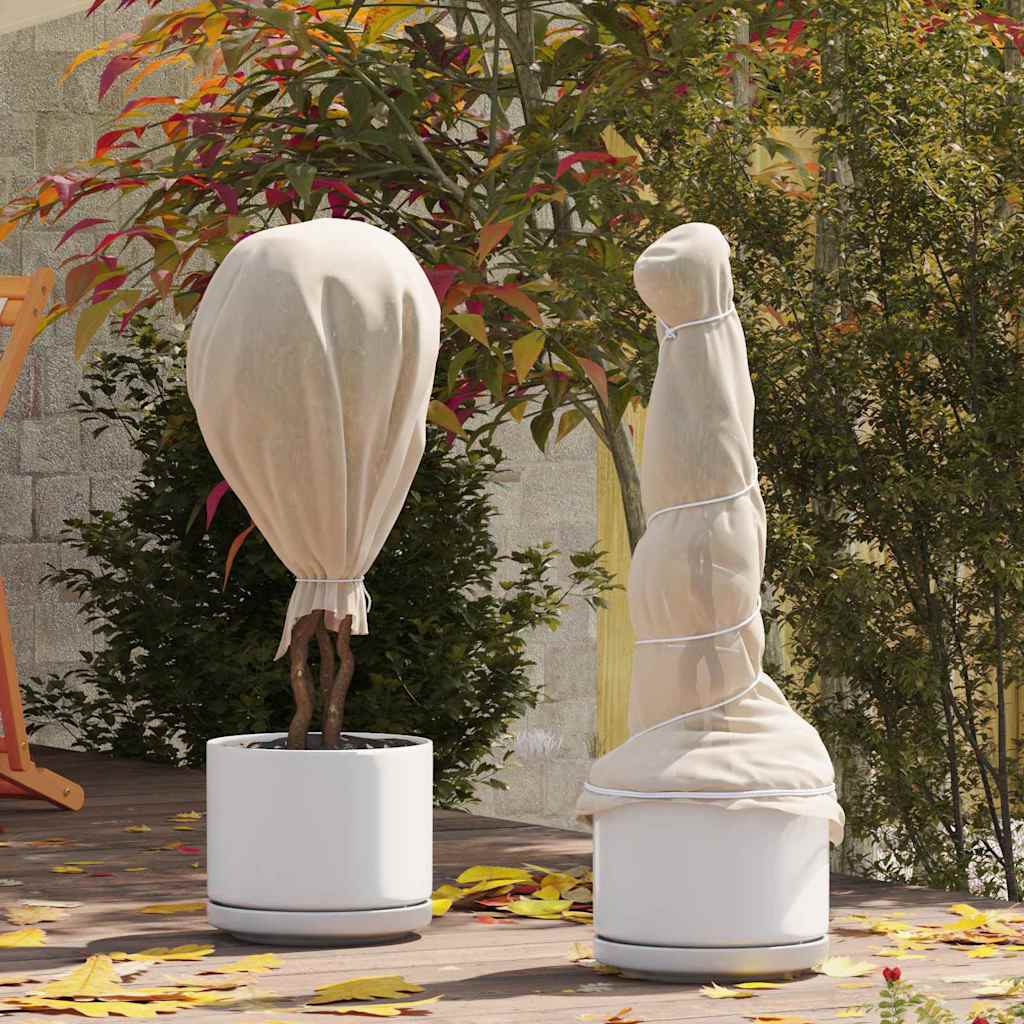 Fleece de Protecție pentru Plante împotriva Înghețului Bej