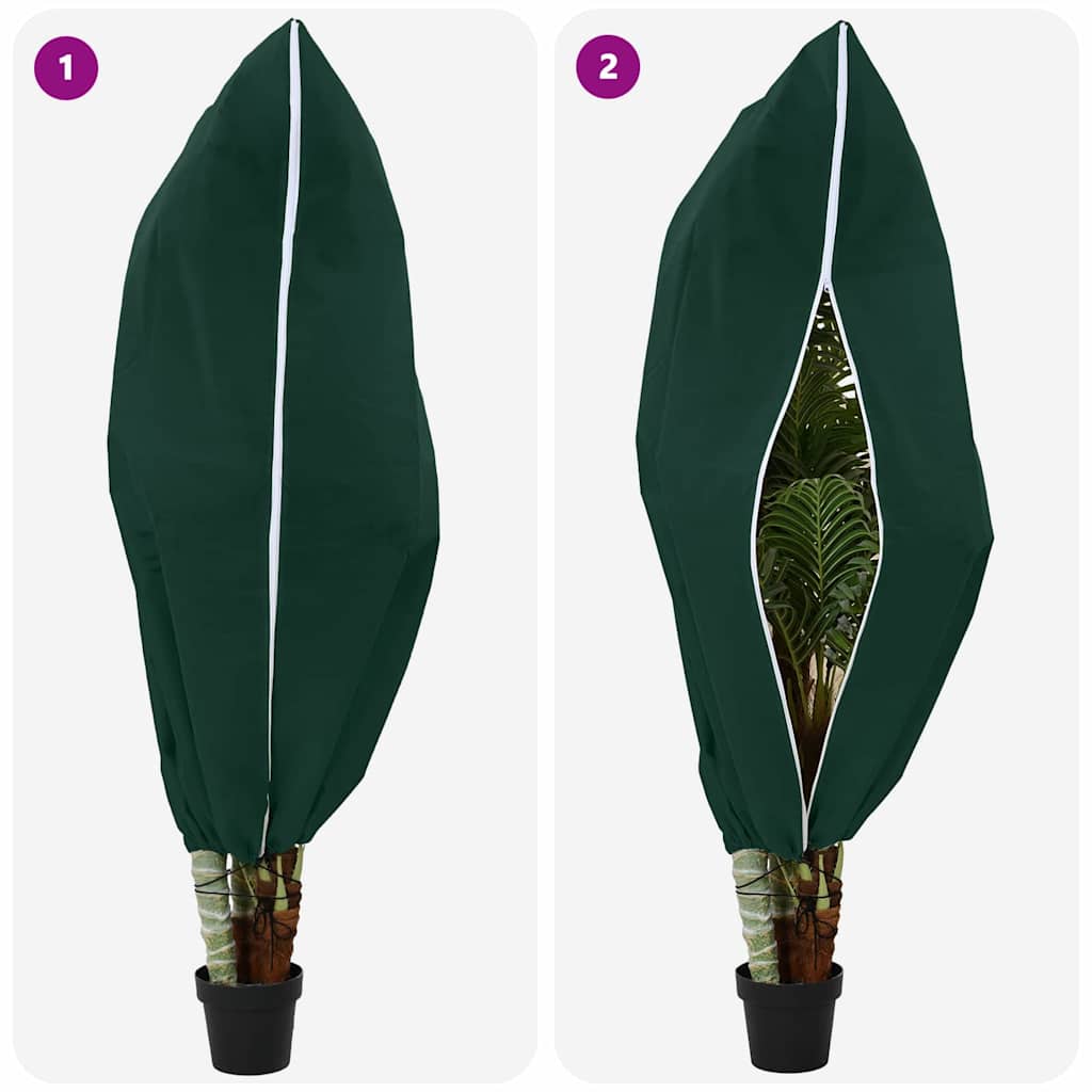 Huse din fleece pentru protecția plantelor împotriva înghețului 5 pcs