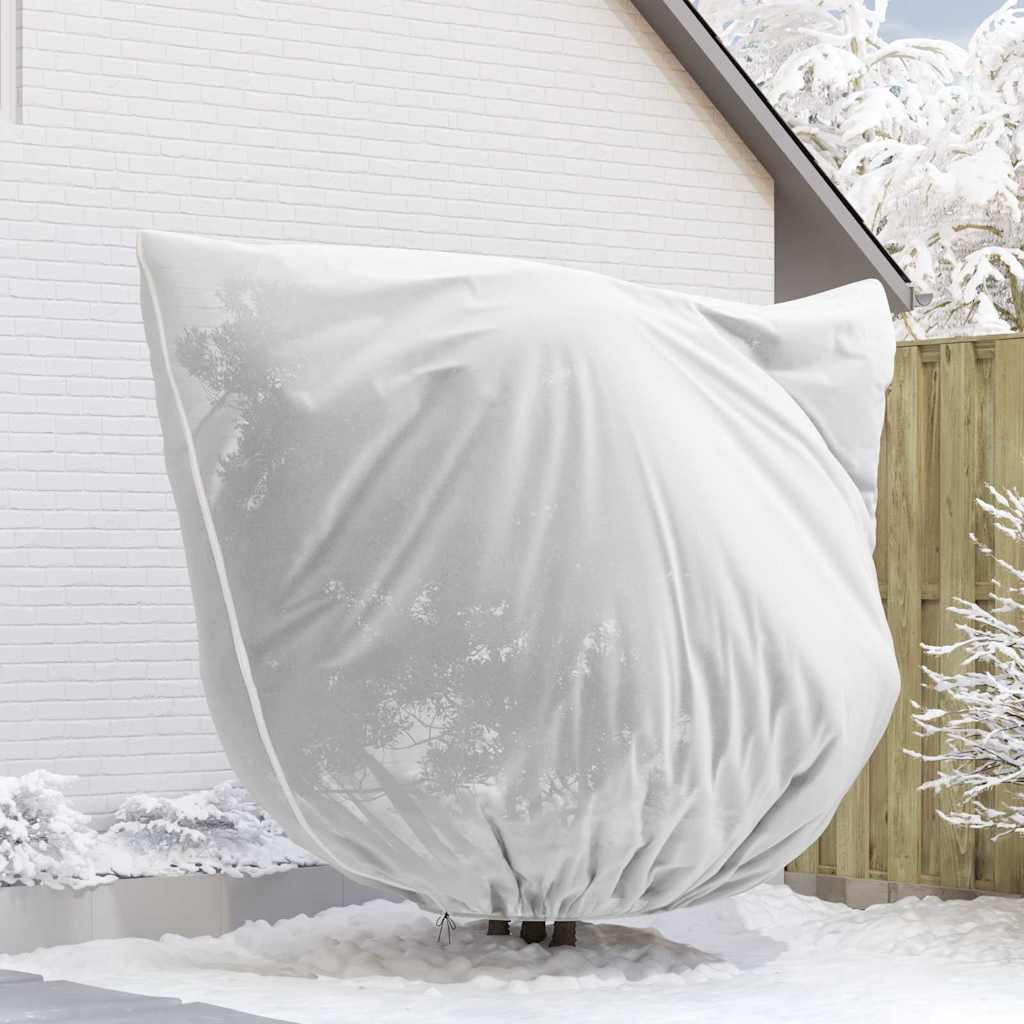 Huse din fleece pentru protecția plantelor împotriva înghețului 3 pcs