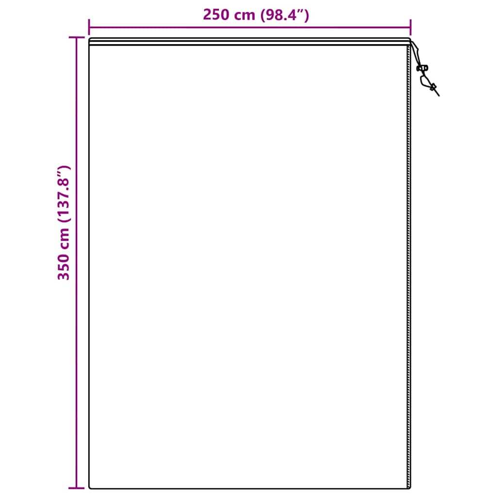 Huse din fleece pentru protecția plantelor împotriva înghețului 3 pcs