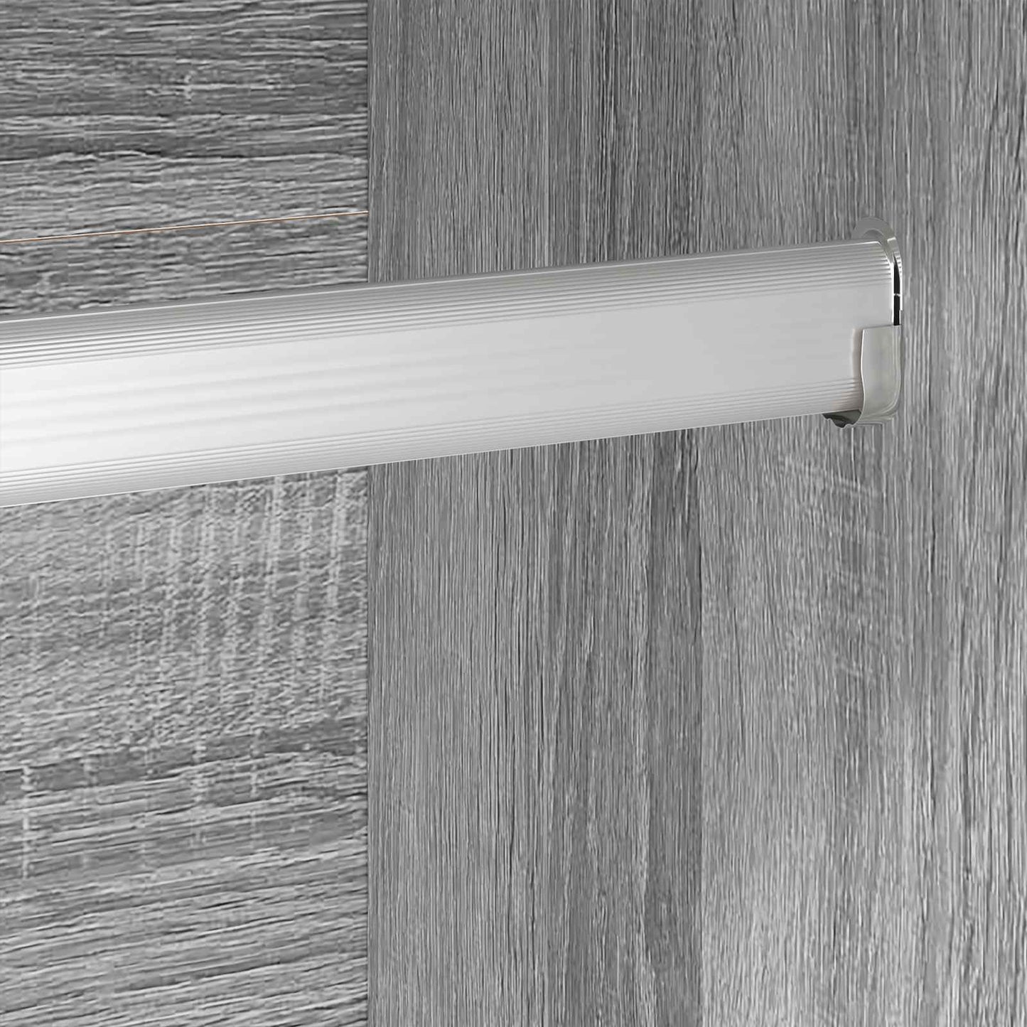 Dressing cu ușă 2 pcs Gri Sonoma 50 x 50 x 200 cm Lemn compozit