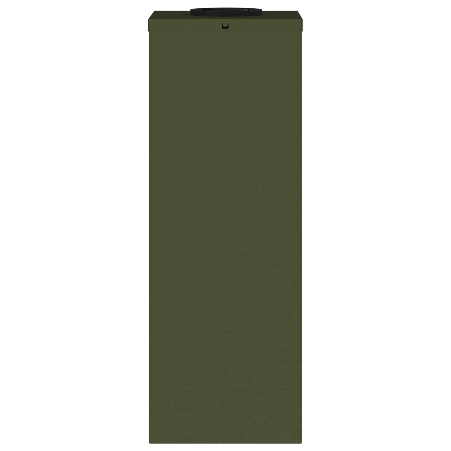 Lampa de parcurs LED solar 2 pcs Verde măsliniu