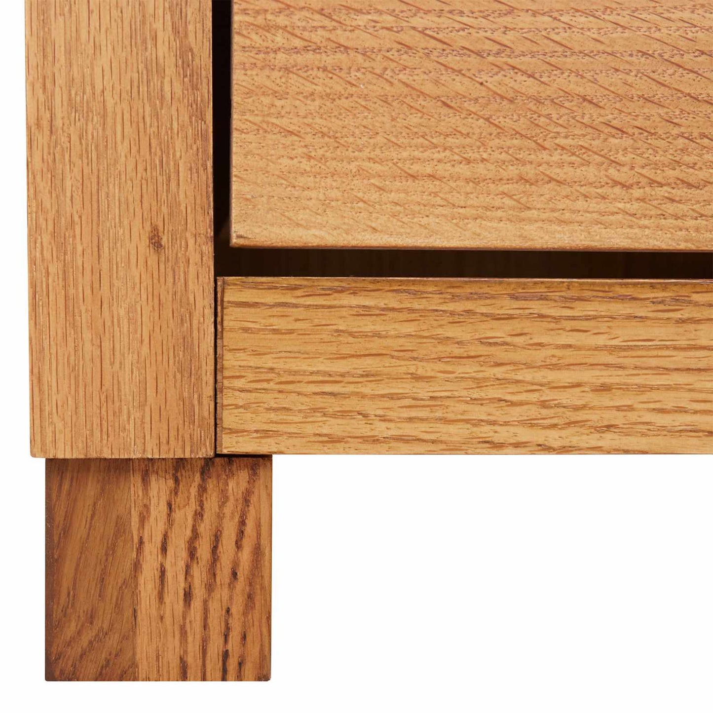 Dulap cu sertar cu depozitare Maro Lemn compozit