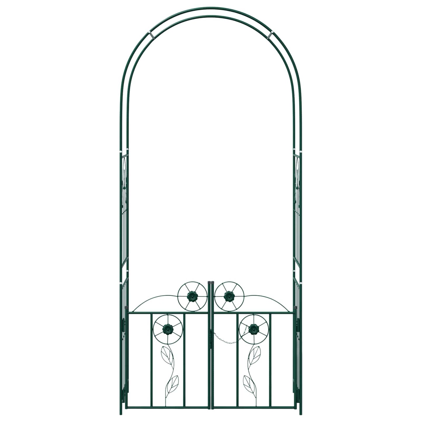 Arc de Grădină cu blocare Verde 102 x 50 x 218 cm