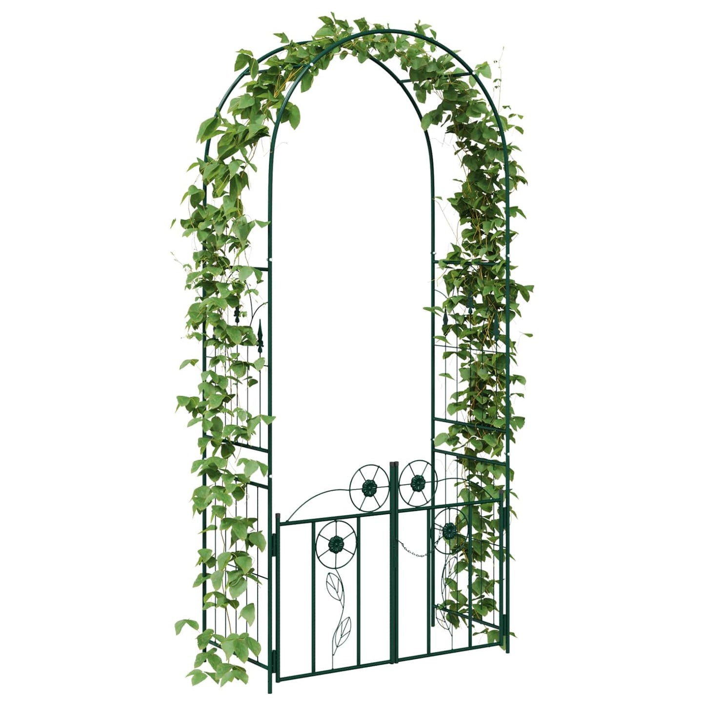 Arc de Grădină cu blocare Verde 102 x 50 x 218 cm