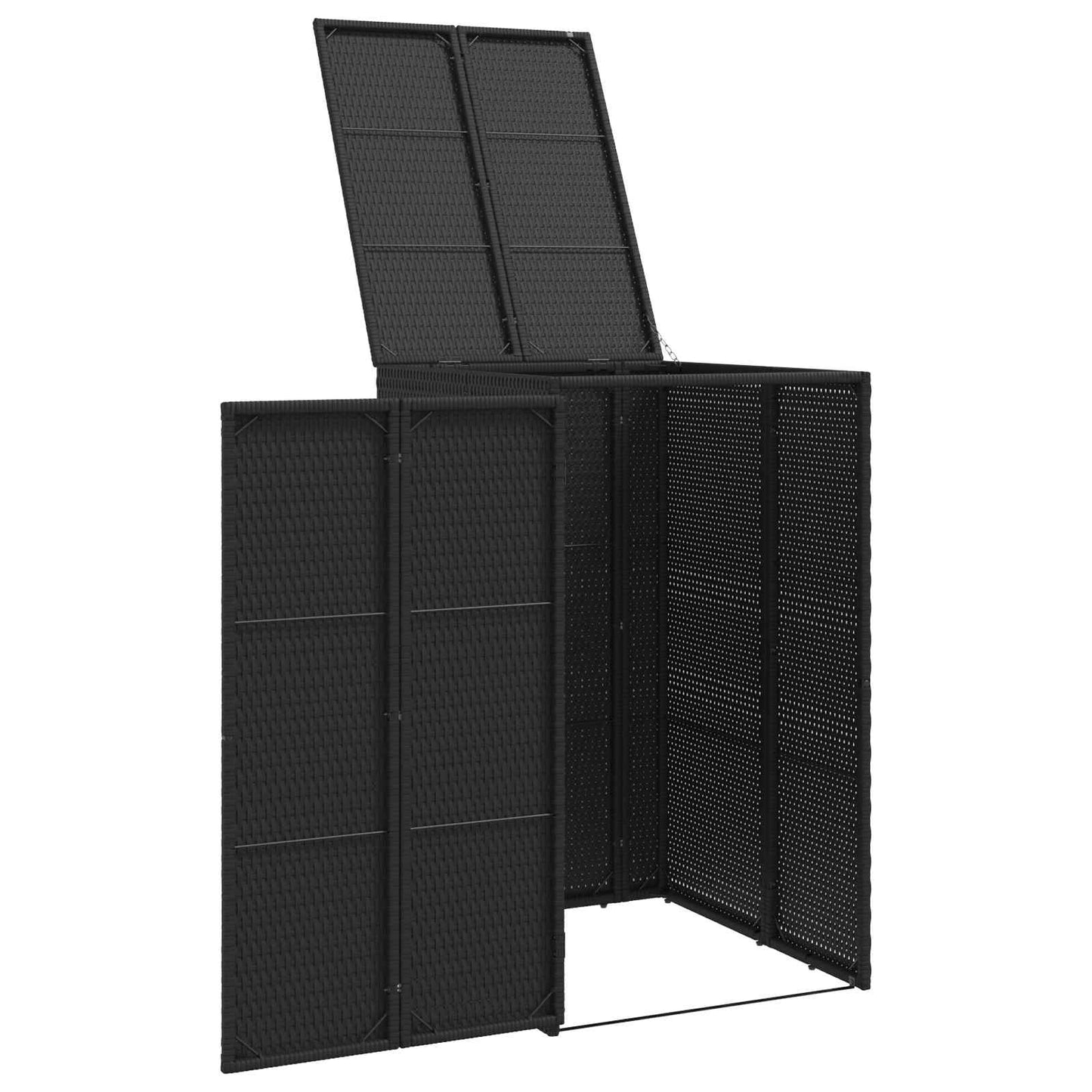 Cutie pentru gunoi Negru 65 x 80 x 115 cm Polietilenă