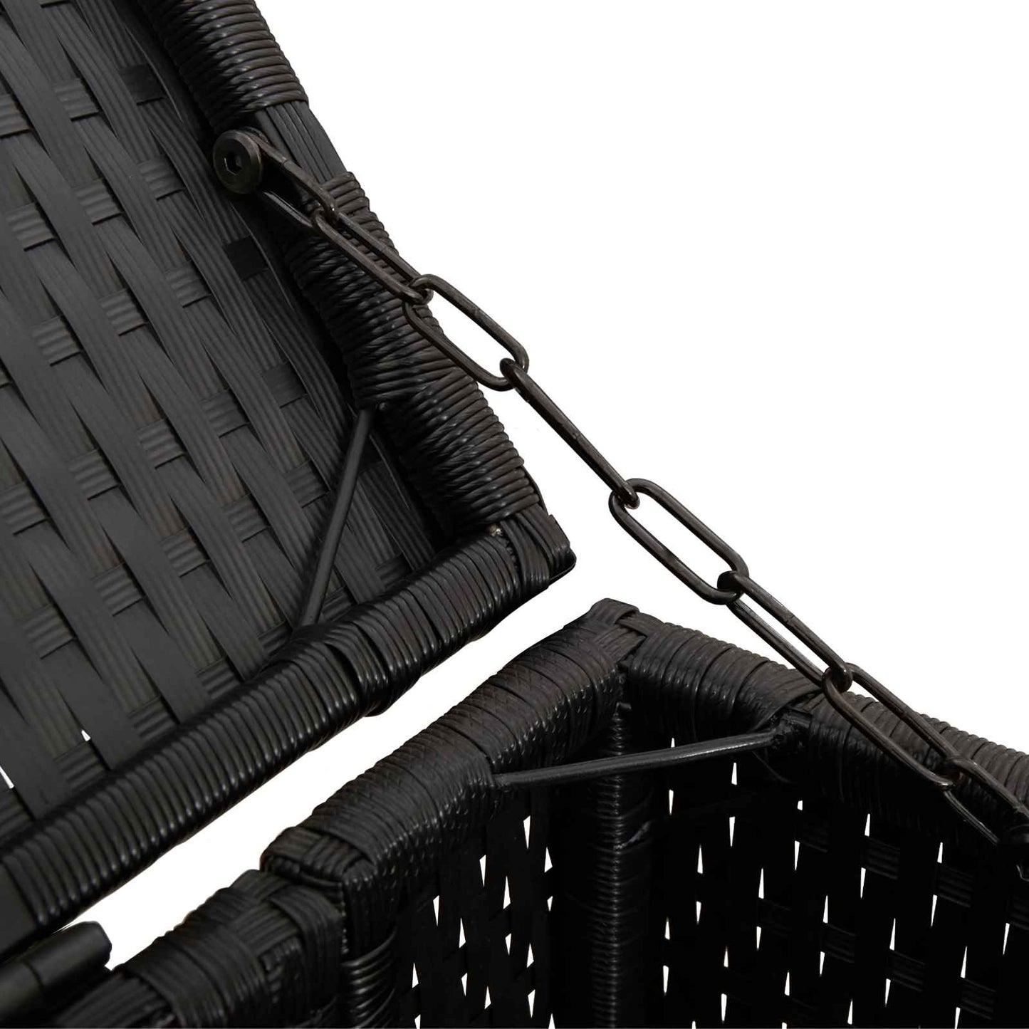 Cutie pentru gunoi 2 pcs Negru 65 x 80 x 115 cm Polietilenă