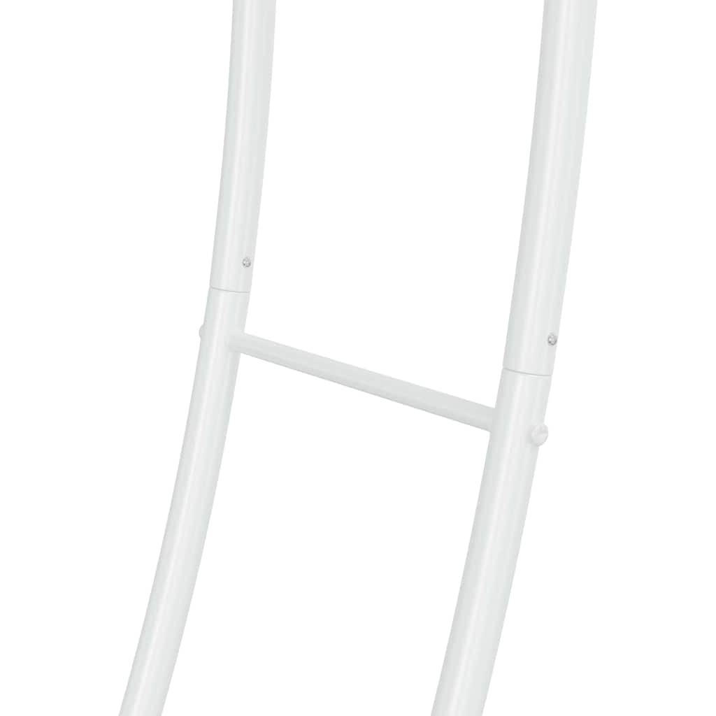 Arc de nuntă Alb 220 x 45 x 200 cm Oțel