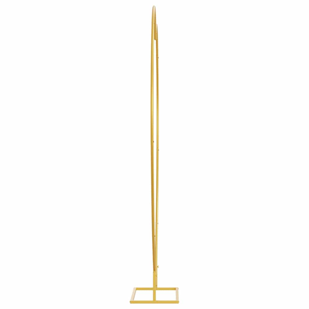 Arc de nuntă Auriu 195 x 35 x 211 cm Oțel