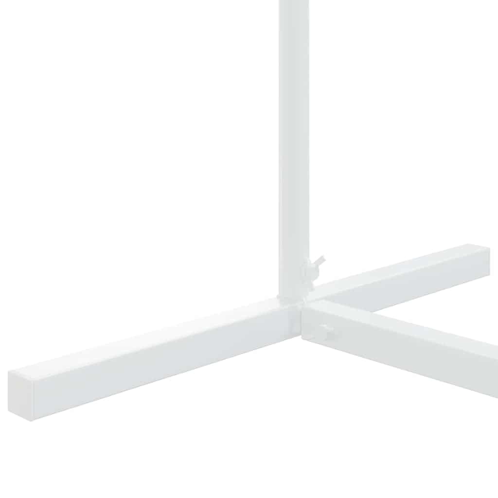 Arc de nuntă 3 pcs Alb Oțel