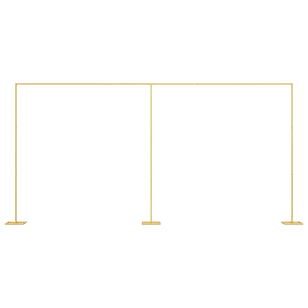 Arc de nuntă Auriu 657 x 35 x 300 cm Oțel