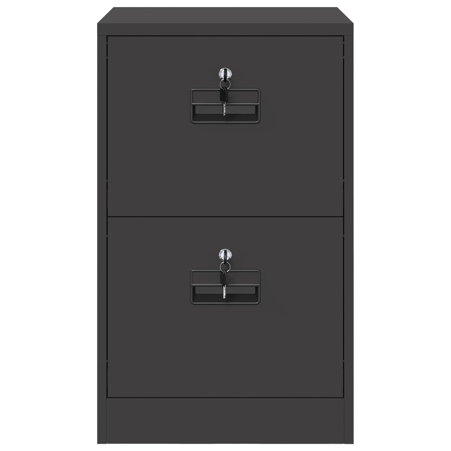 Dulap pentru Fișiere cu sertar cu raft Negru 44 x 50 x 106.5 cm