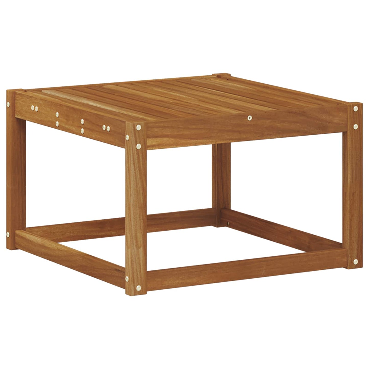 Masă de exterior Lemn Solid de Acacia natural 59 x 59 x 37 cm