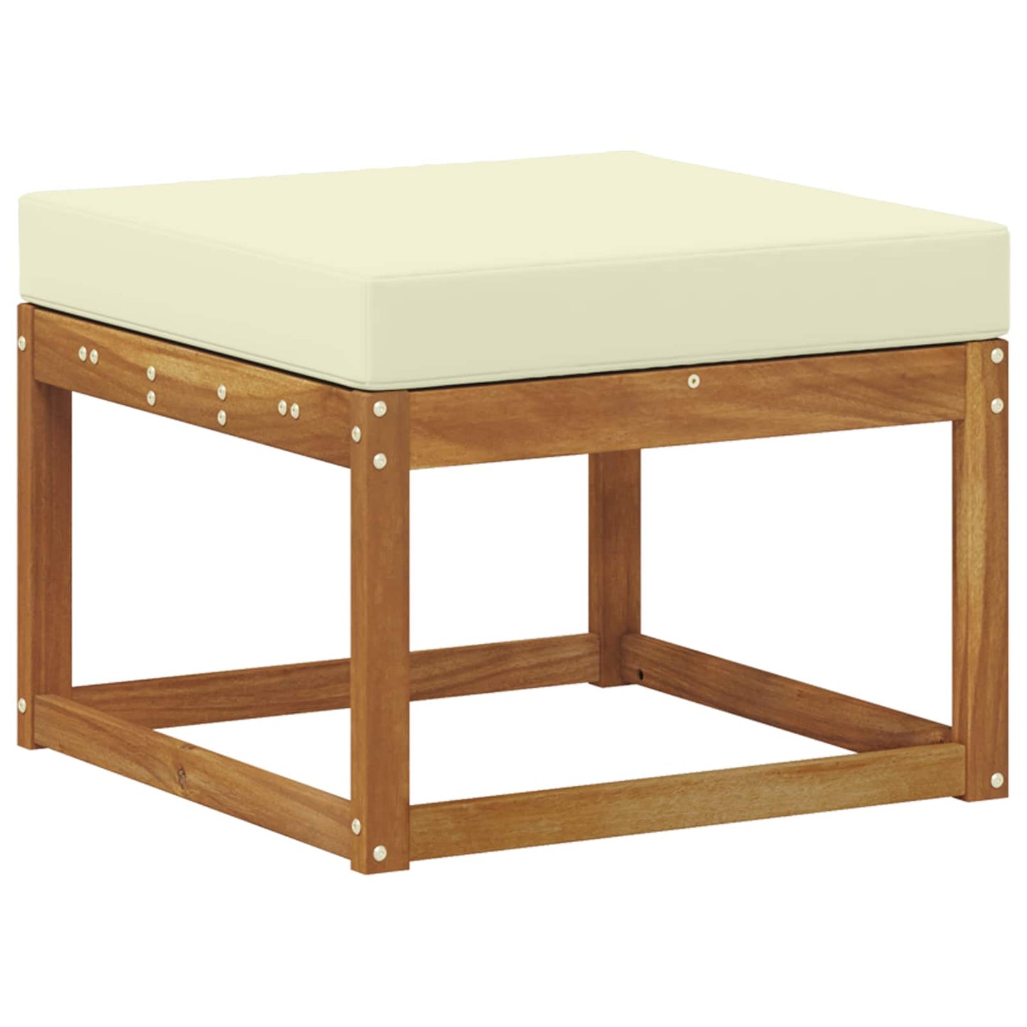 Taburet pentru exterior Lemn Solid de Acacia natural