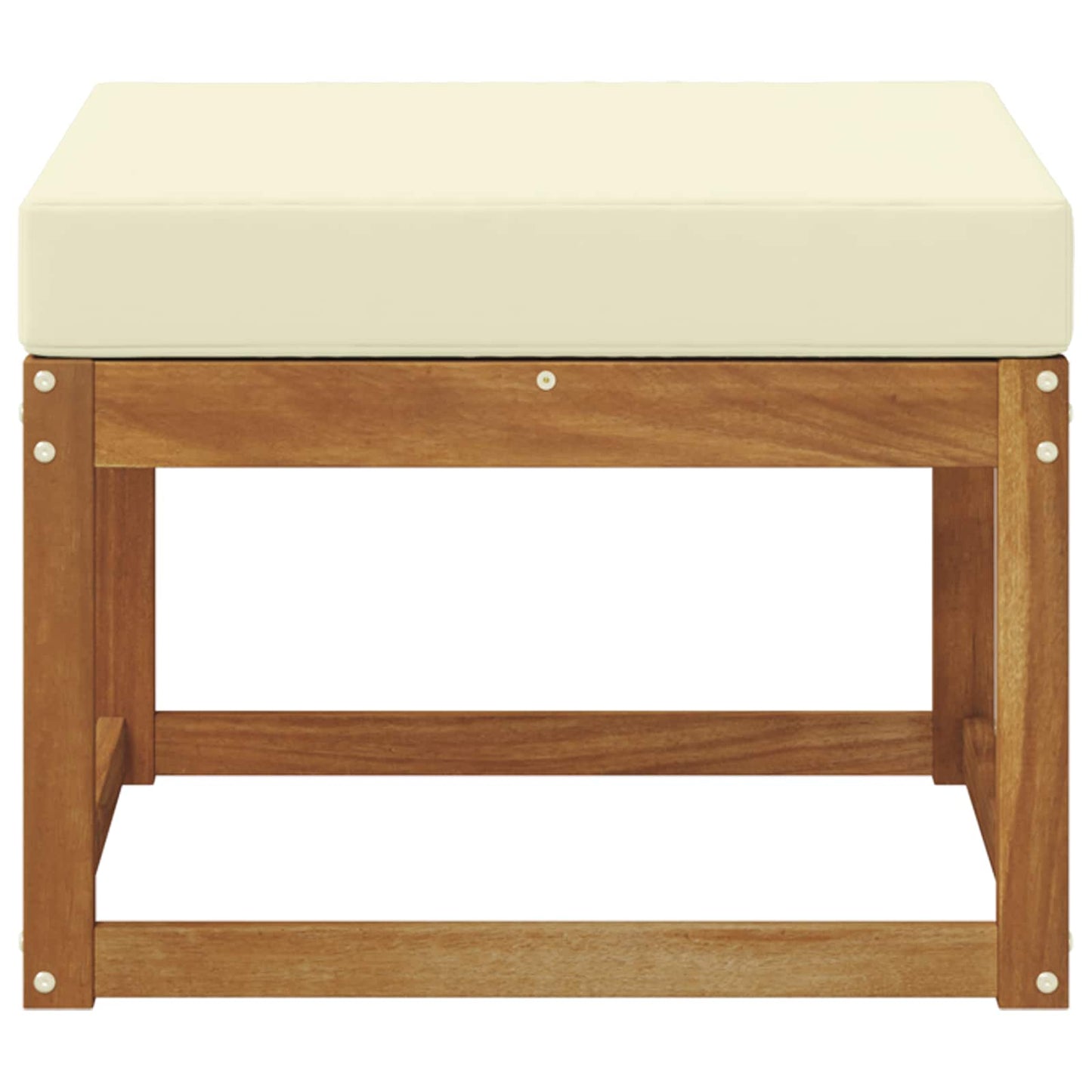 Taburet pentru exterior Lemn Solid de Acacia natural