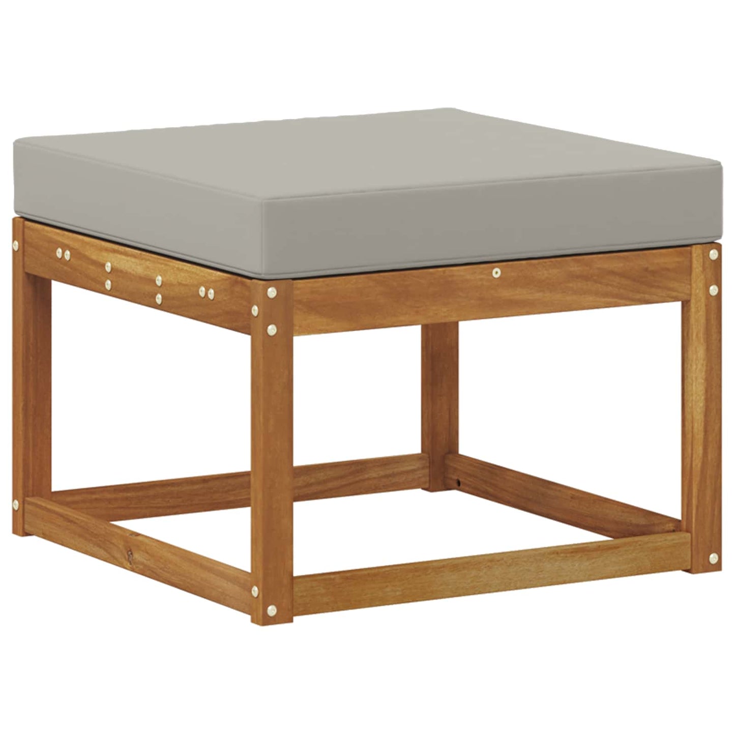 Taburet pentru exterior Lemn Solid de Acacia natural