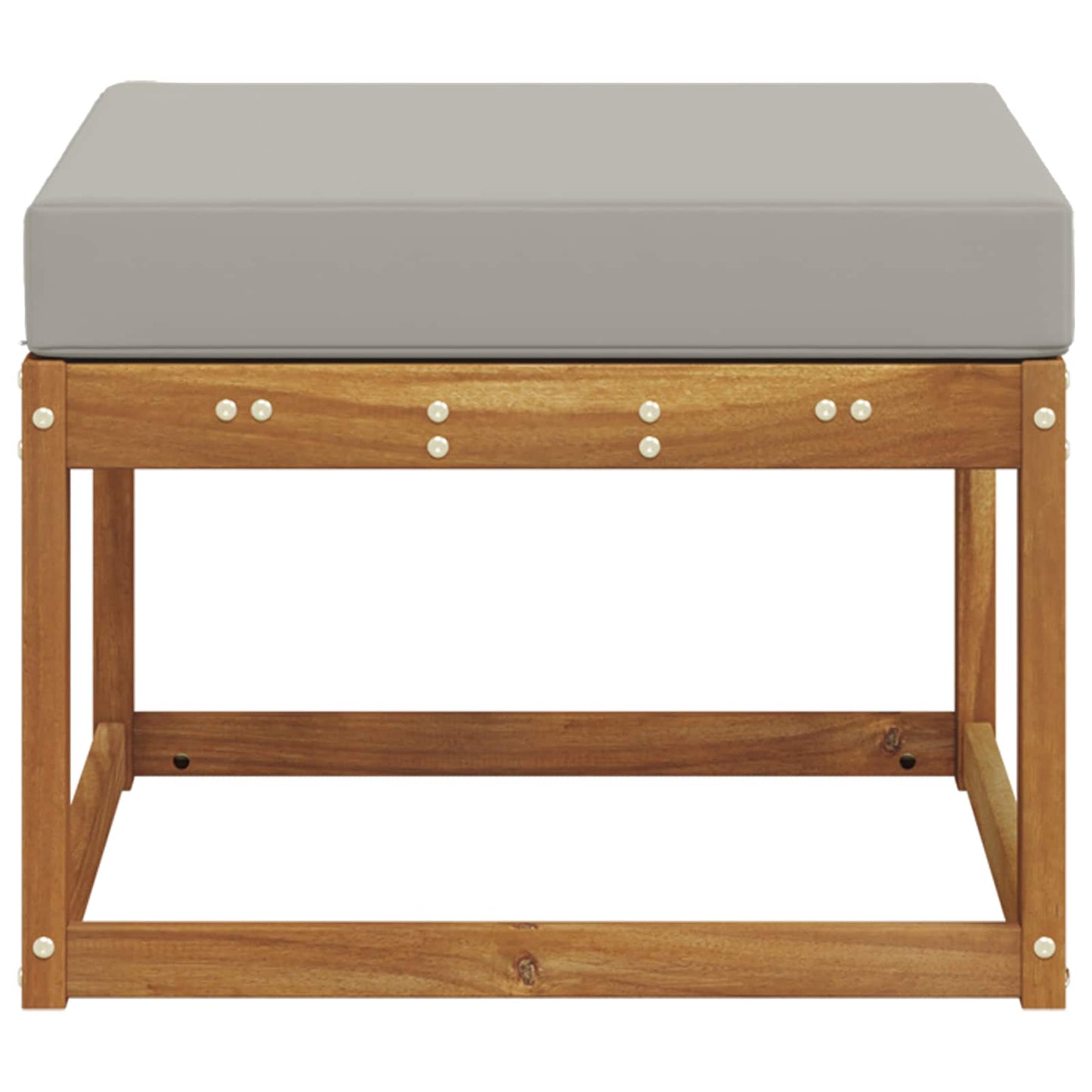 Taburet pentru exterior Lemn Solid de Acacia natural