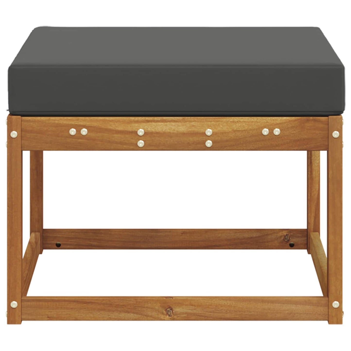 Taburet pentru exterior Lemn Solid de Acacia natural