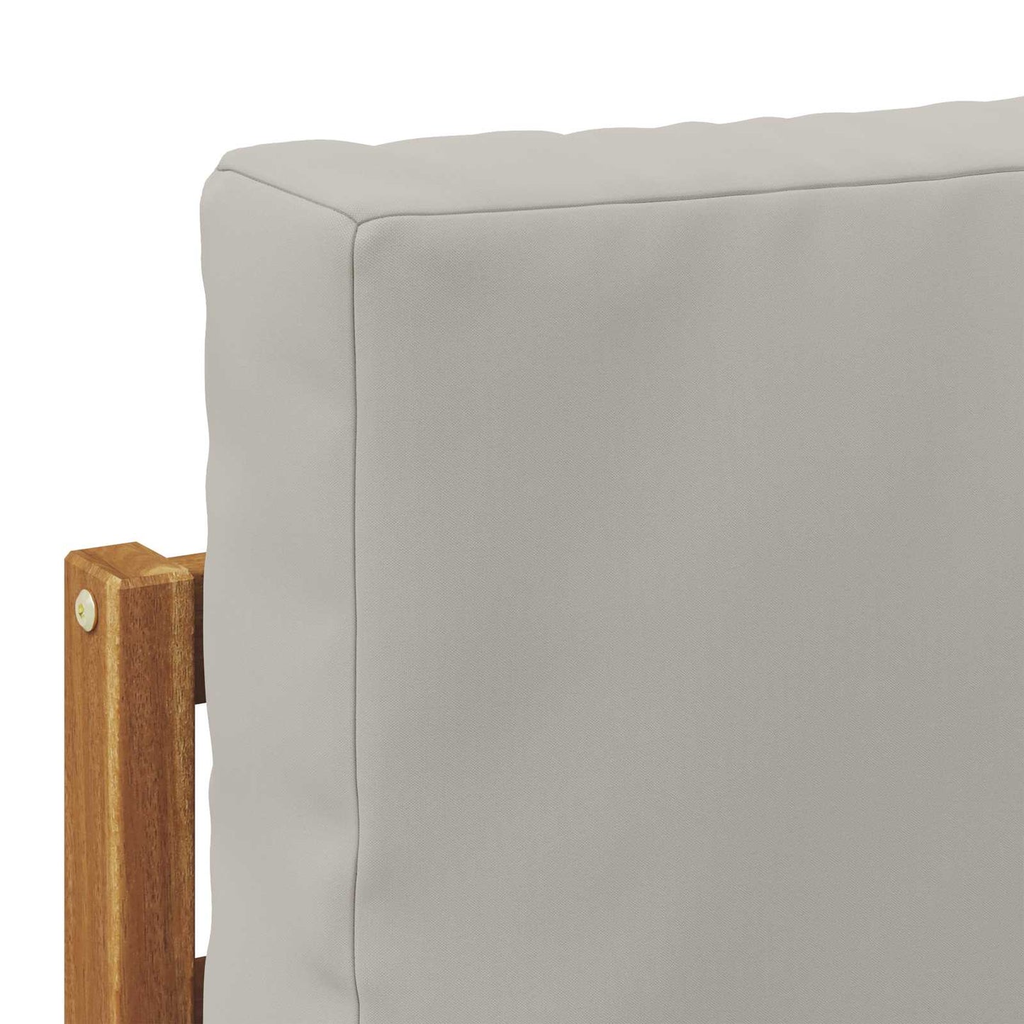 2 Bucată Canapea Medie pentru Exterior Lemn Solid de Acacia